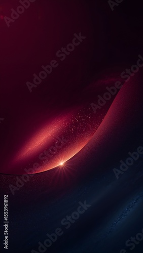 Elegant Dawn – Luxurious Burgundy & Blue Abstract Mobile Wallpaper