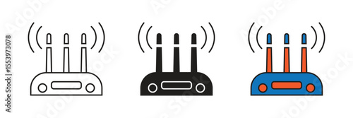 Wi-Fi router is a networking device that broadcasts wireless signals, enabling internet connectivity for multiple devices.
