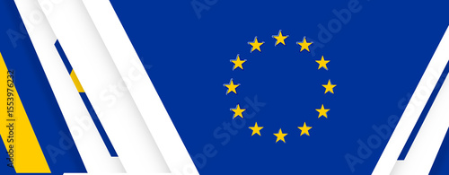 european union abstract fla...