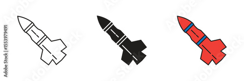 Missile is a guided projectile weapon, capable of precision strikes against various targets from land, sea, or air platforms.