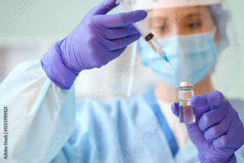 Medical professional prepar...