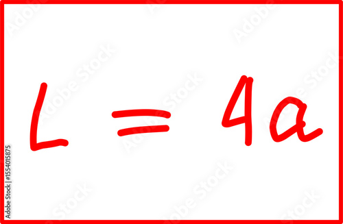 mathematical formula for the length of the latus rectum of a parabola. analytic geometry of a parabola