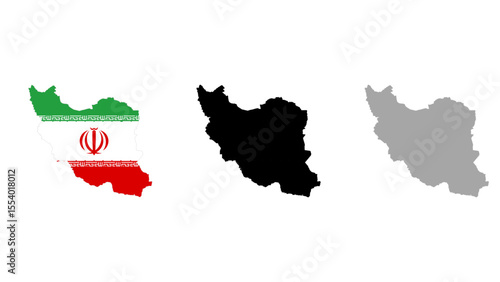 Iran Map High-Resolution Vector Illustrations of Iranian Geography