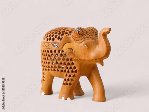 Brown Wooden Small Designer Sculpture For Home Showpiece And Decoration