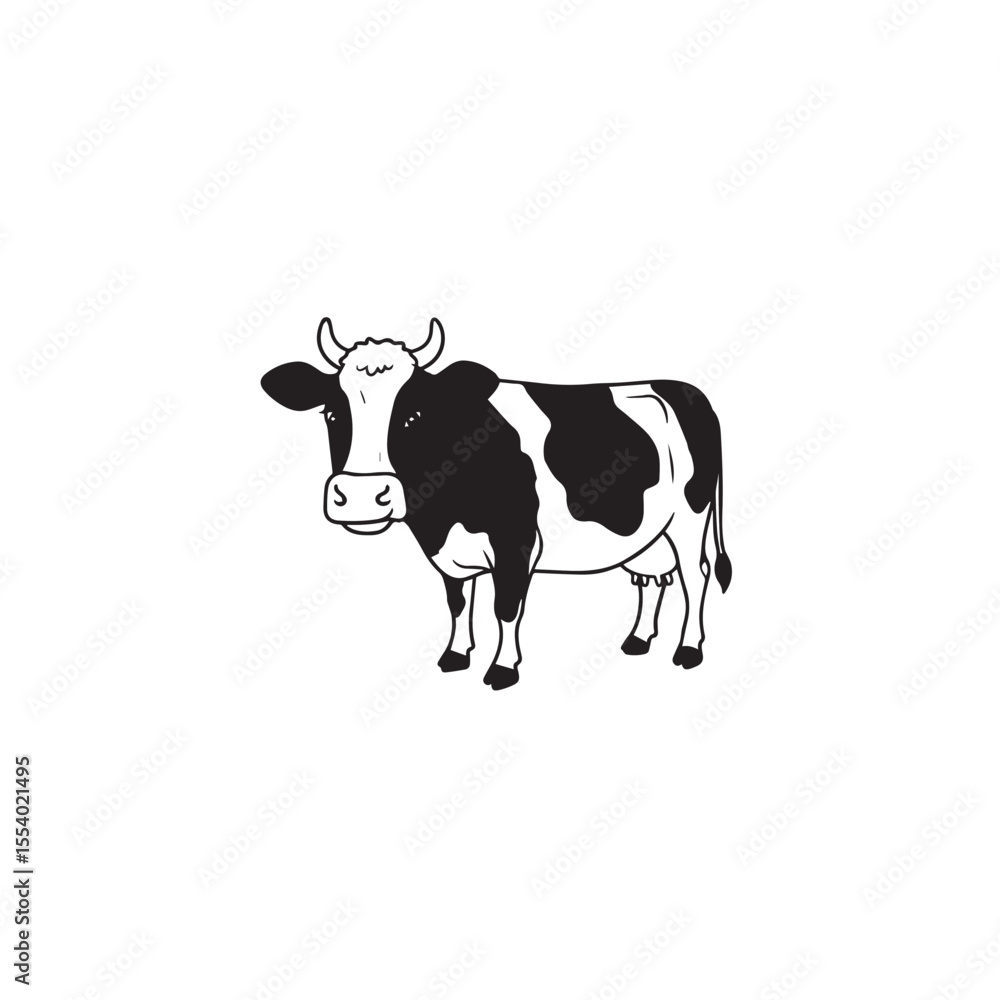 black and white cow vector, cow, animal, farm, cattle, white, agriculture, milk black and white cow vector, cow, animal, farm, cattle, white, agriculture, milk
