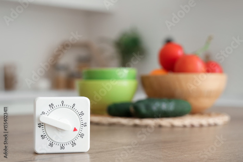 Kitchen timer and vegetable...