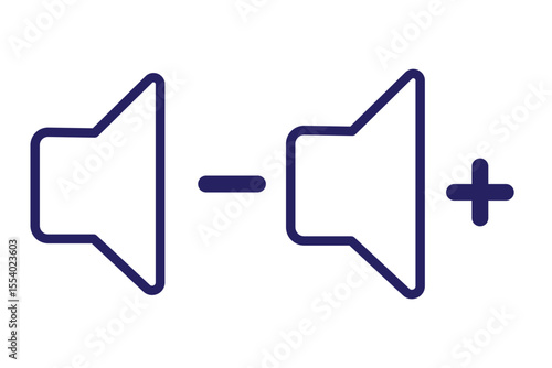 up down volume icon eps 10 file