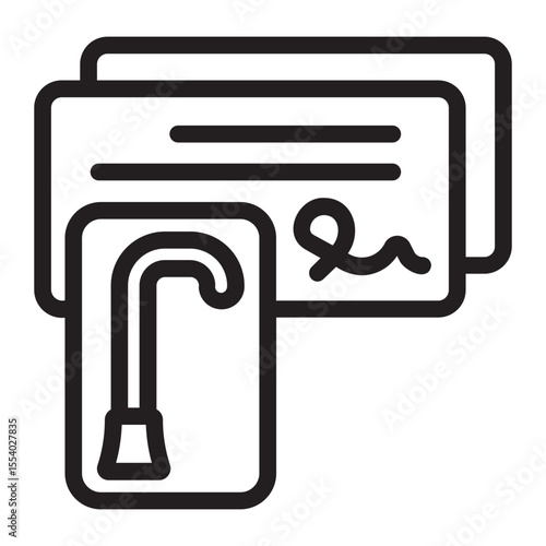 paycheck gradient icon
