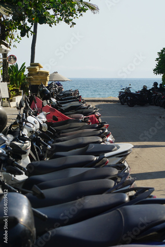 Scooters in Bali