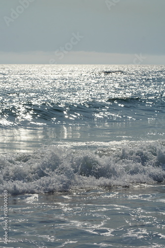 waves on the beach
