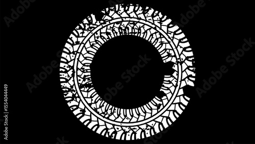 Spiral sound wave rhythm line dynamic abstract vector background.vector illustration.modern.