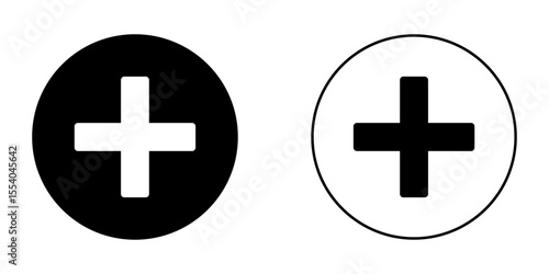  increase icon white on backgound