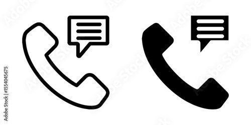  phone icon white on backgound