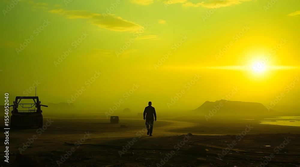 Obraz premium Toxic Wastelands