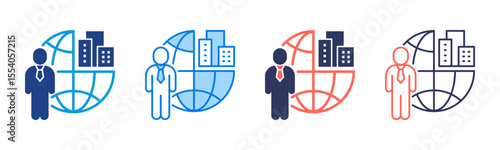 Outsourcing icon sheet multiple style collection