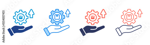 Product Development icon sheet multiple style collection
