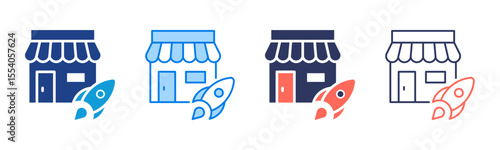 Start Up icon sheet multiple style collection