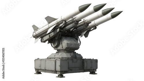 Surface-to-Air Missile Defense Interceptor Vehicle PNG