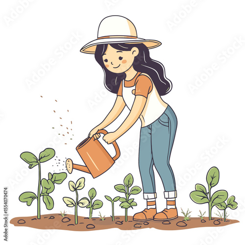 Harvest irrigation concept