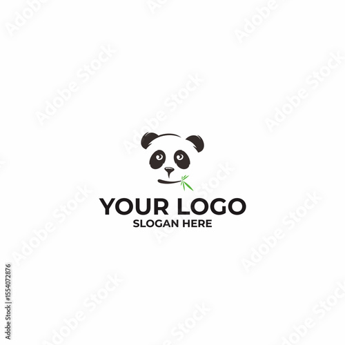 Simple Panda Logo Design Concept