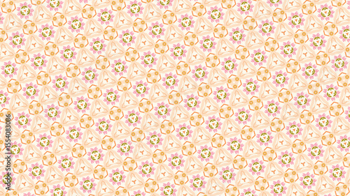 Modern floral authentic Seamless Pattern for home textile and fashion.