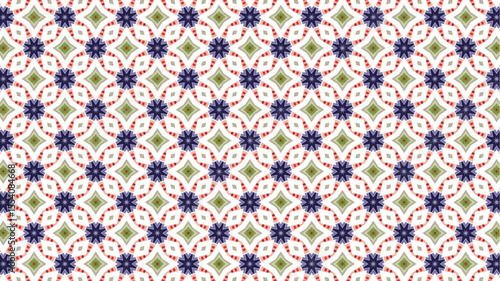 Modern floral authentic Seamless Pattern for home textile and fashion.