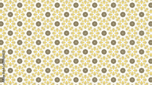 Modern floral authentic Seamless Pattern for home textile and fashion.