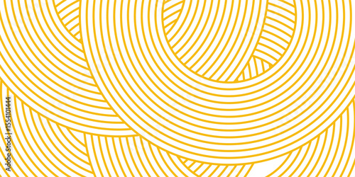 Pasta background, spaghetti abstract geometric pattern. Macaroni yellow poster. Wavy abstract pattern. modern vector.
