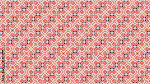 Modern floral authentic Seamless Pattern for home textile and fashion.