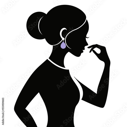 Women Dancer Silhouette Vector