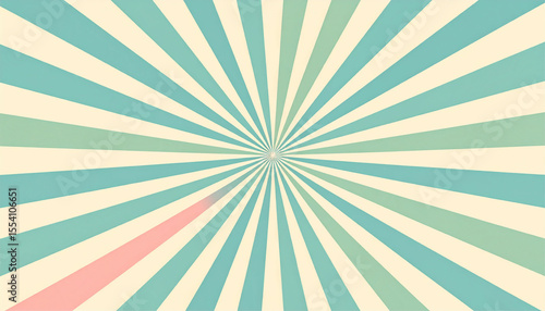 Vintage minimal background with faded sunburst effect, soft pastel tones, retro vibe 