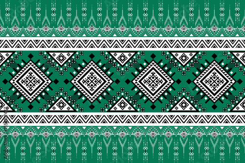 Geometric ethnic oriental seamless
