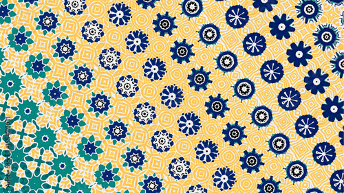 Floral abstract seamless pattern design forhome textile and fashion.