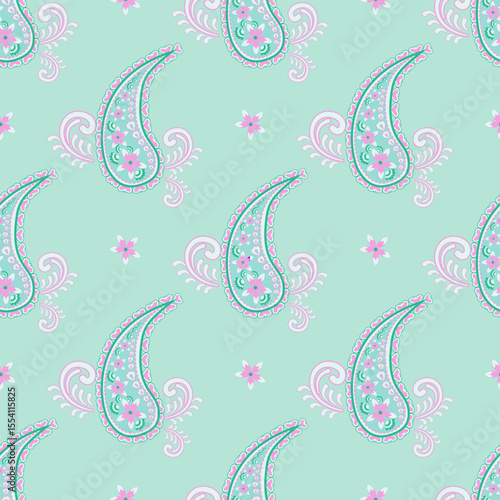 elegant paisley pattern for wallpaper background and textile beautiful paisley originated in persia and paisley is popular in Iran india scotland this paisley design is good for dress shawl scarf rida