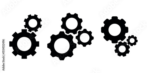 collection set gear icons