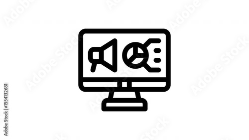 Wallpaper Mural computer minimalist stroke animation Torontodigital.ca