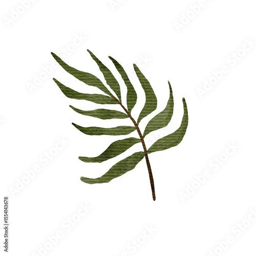 Watercolor Leaf