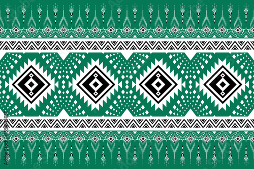 Geometric ethnic pattern design