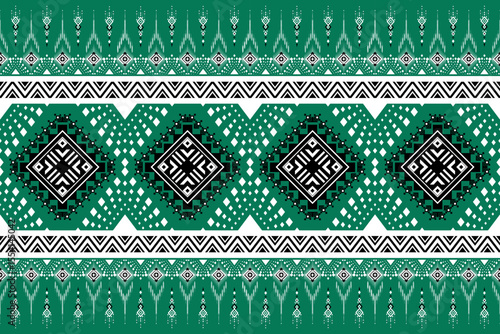 Geometric ethnic pattern design