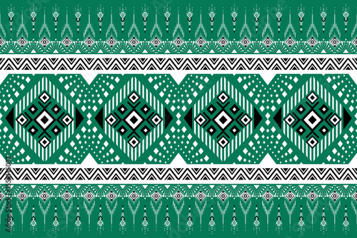 Geometric ethnic seamless pattern