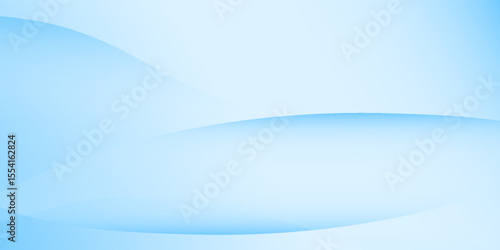 Modern white wavy glowing lines on a blue background. Futuristic digital high-technology pattern abstract