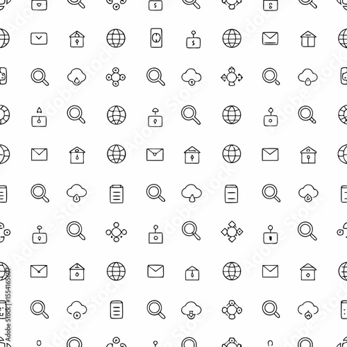 digital remittance and transfer icon set           (1)
