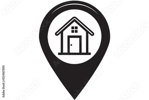 home location pin icon
