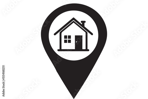 home location pin icon
