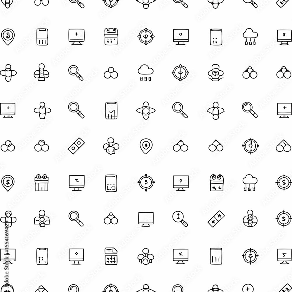 Fototapeta premium investor pitch deck icons (1)