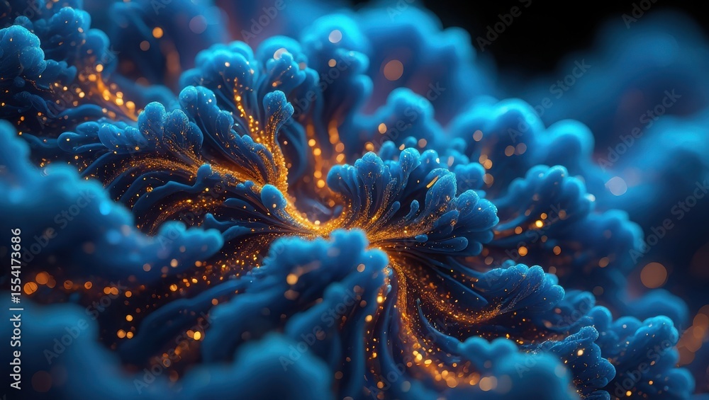 Abstract Nebula Cosmic Dust and Glowing Energy, Celestial Art, Digital Painting Abstract Nebula Cosmic Dust and Glowing Energy, Celestial Art, Digital Painting