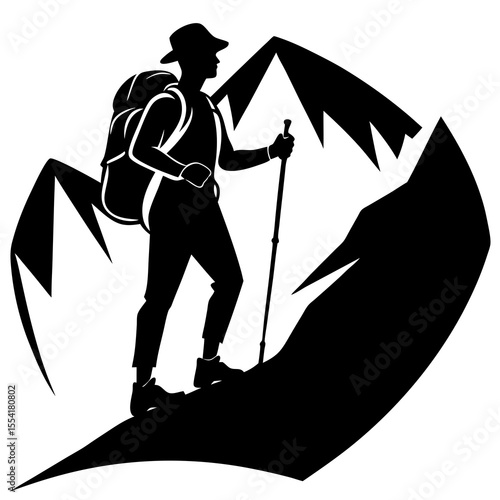 silhouettes of skiers on a white background