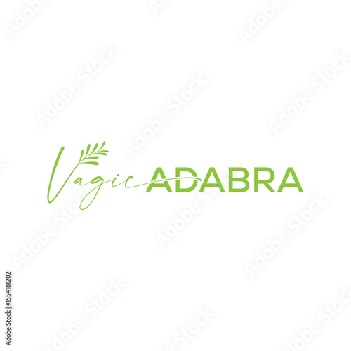 Fresh and vibrant Vagic Green logo design symbolizing growth, nature, and eco-consciousness. Perfect for organic brands, green products, and sustainable lifestyle companies.
