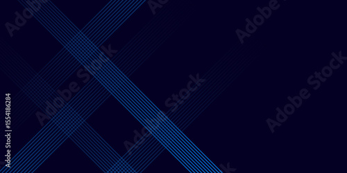 luxury navy blue abstract background with colorful element. Futuristic technology concept. Glowing triangle geometric. Vector illustration for presentation designs, banners, business cards and more.	