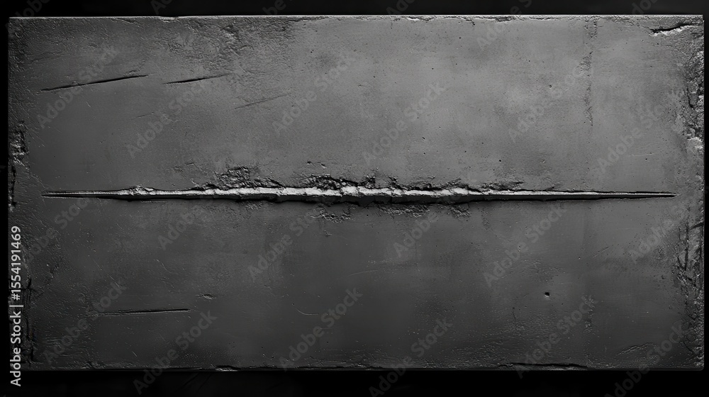 Naklejka premium Abstract textured surface with a central line.